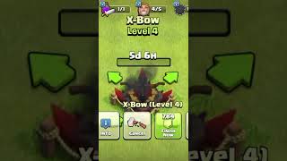 MAXING OUT THE XBOW Clash of Clans [upl. by Marnia]