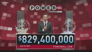 Powerball winning numbers July 15 2023 [upl. by Kilan]