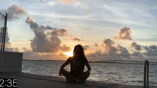 Meditate with me in Miami  Session 1 [upl. by Jasen]