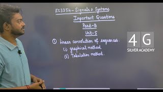 Signals and Systems Important Questions EC3354 Anna University Exam Semester 3 Feb 2024 [upl. by Lawton]