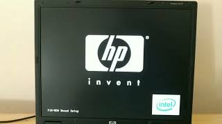 How to Boot From DVD on Laptop HP Compaq nc6320 to install Windows 7 [upl. by Alita]