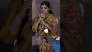 Priyanka Thimmesh Speech  Satham Indri Mutham Tha Press Meet [upl. by Jemima387]