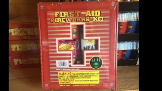 First Aid Fireworks Kit Assortment by Alien Fireworks Unboxing [upl. by Greg]