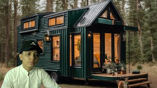 Mindblowing Green Vintage Tiny Home Design Will Make You Want to Downsize [upl. by Ecniuq50]