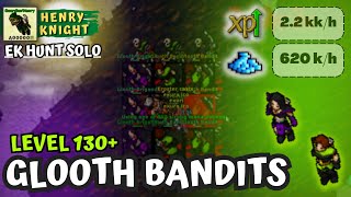 Tibia  Glooth Bandits Oramond  Level 130  Ek Hunt Solo 174  Henry Knight [upl. by Fedora]