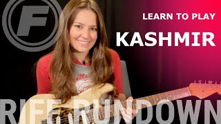 Learn To Play quotKashmirquot by Led Zeppelin [upl. by Paymar778]