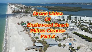 Drone Video of Englewood Beach After Milton 11152024  Part2 [upl. by Eirrol]