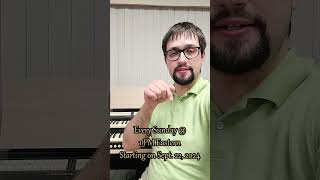 Hymns with Jonny Update Sept 2024 jonnymusic music hymnswithjonny viscount cantorumduoplus [upl. by Burnaby]