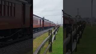 89 sounds like 475 at Strasburg railroad trains steamtrains steamengine lancaster ronks pa [upl. by Eceinej]