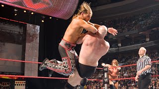 DX vs Umaga amp Snitsky Raw Jan 28 2008 [upl. by Brodench]