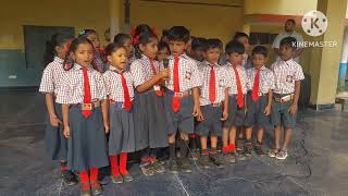 Assembly by 1st class children  carmel convent high school elkathurthy  simple life shireesha [upl. by Dinsmore]