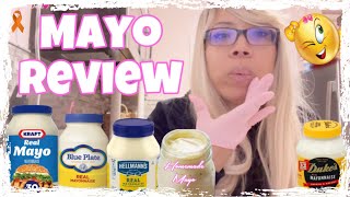 Mayo review Which mayonnaise is best Hellmanns Blue plate Kraft Homemade  Porcelynn Doll🩷 [upl. by Bertrando]