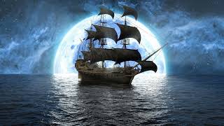 Creaky Pirate Ship Ambience 🎧 Ocean Sounds Creaky Wooden Ship Sounds Water Sounds [upl. by Mintz]