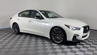 2024 INFINITI Q50 Red Sport 400 CA Monrovia Pasadena Los Angeles Montebello Azusa [upl. by Adalard435]