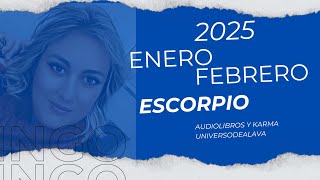 Escorpio Enero y Febrero 2025  Pinceladas de Diciembre Amor Trabajo y Economía ❤️❤️ [upl. by Nyasuh]