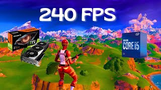 FORTNITE  RTX 3050 8GB  INTEL i5 10400F Low MESH 1920x1080  CHAPTER 5  Performance Mode [upl. by Alfonse444]