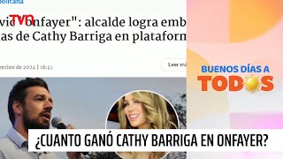 Tras embargo de ganancias ¿Cuánto fue el dinero que Cathy Barriga obtuvo en sitio para adultos [upl. by Odnumyer234]