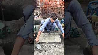 making Useful Cement Products shorts diy cementprojectsyoutubeshorts satisfying [upl. by Assiruam]