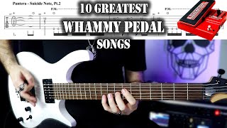 10 Greatest Whammy Pedal Songs  Tabs ReUpload [upl. by Angi870]