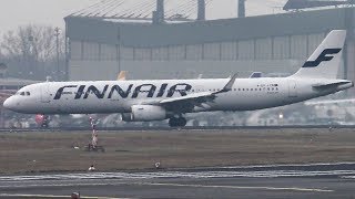 FACE to FACE Finnair Airbus A321231 OHLZN Landing at Berlin Tegel Airport [upl. by Modesty]