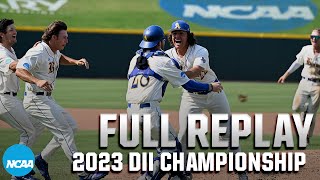 2023 DII baseball championship final Angelo State vs Rollins  FULL REPLAY [upl. by Ashraf941]