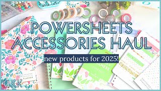 PowerSheets Accessories Huge Haul NEW Cultivate What Matters 2025 Stickers Tending Tape and Snap Ins [upl. by Sagerman409]