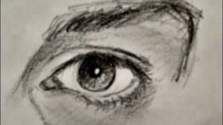 MASTER Drawing the Eye in 2 MINUTES [upl. by Llerrah]