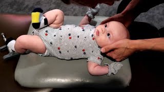 TAKING OUR NEWBORN TO THE CHIROPRACTOR  Colicky Baby [upl. by Seltzer]