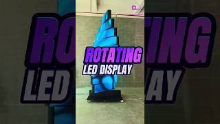 Watch This LED Display Rotate amp Connect Like Magic 😲SmartDisplay ledinnovation tradeshowbooth [upl. by Rhoads]