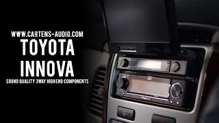 Audio Mobil Jakarta TOYOTA INNOVA  Pioneer ODR Focal 165KRX3 And Harmotech Amplifier [upl. by Esilana381]