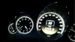 Mercedes E350 CDI Coupe Kickdown [upl. by Mosby]