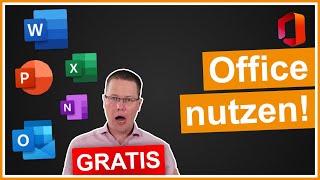 🆓 Microsoft Office komplett kostenlos nutzen Word Excel PowerPoint [upl. by Ennaxor]