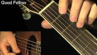 FOR HES A JOLLY GOOD FELLOW Easy Guitar Lesson  TAB by GuitarNick [upl. by Iover]