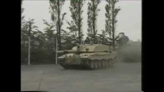 Official hand over of Challenger 2 Tank to the British Army in 1994 [upl. by Naujit336]