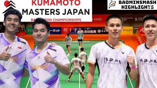 CarnandoMaulana INA VS LeeLee TPE Kumamoto Masters Japan Badminton 2024 [upl. by Alleb]