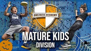 Mature Kids Division  Obstacle Academy  World Ninja League Qualifier 1  October 28th 2023 [upl. by Ulda]