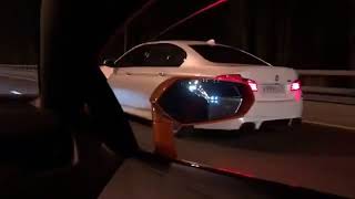 Lamborghini Aventador LP740hp Vs Bmw M5 F10 Stage 2 750hp [upl. by Enneirdna108]