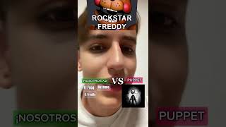 ¡ NOSOTROS 5 vs PUPPET Creeis que lo podremos reventar Recuerda ver el vide relacionado👇🏻fnaf [upl. by Milano]