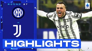 InterJuventus 01  Kostic strikes in the Derby d’Italia Goals amp Highlights  Serie A 202223 [upl. by Aldredge]