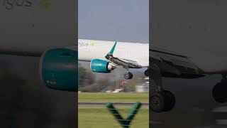 crosswindlanding storm landing dublinairport [upl. by Lamoureux]