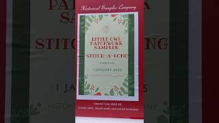 Historical Sampler Company Little Owl Patchwork Sampler SAL Kit unboxing [upl. by Quinby977]