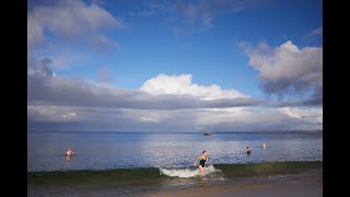 Winter in Achill Island Ireland New Years Day Polar Bear Swim 🇮🇪 [upl. by Anaic327]