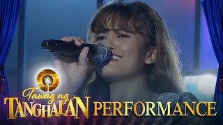 Tawag ng Tanghalan Julla Lopez  Himig Ng Pag Ibig [upl. by Orelie507]