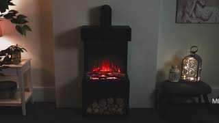 Flamerite Fires Glazer 1500 amp Luca 450 Stove with Nitra Flame effect [upl. by Birkett]