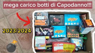 MEGA carico botti capodanno 20232024 con sorpresa [upl. by Niran129]