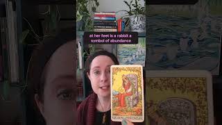 Prosperity queen What a witch knows about the Queen of Pentacles tarot spirituality shorts [upl. by Ibrek]