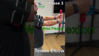 A Great Advanced Exercise for Lateral Epicondylitis Phase 3 Tennis Elbow  Wrist Flexion [upl. by Akyeluz]