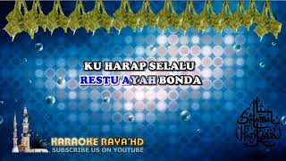 Karaoke Dari Jauh Ku Pohon Maaf  Sudirman  Tanpa Vokal  Minus One  Lirik Video HD [upl. by Couture]