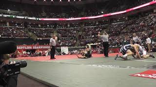 03092019 OHSAA State Wrestling Finals D1 145 Lbs [upl. by Thaxter]