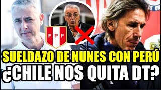 MILLONARIO SUELDO QUE GANARIA TIAGO NUNES COMO NUEVO DT DE LA SELECCION PERUANA SI RENUNCIA FOSSATI [upl. by Adlog]